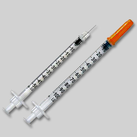 Insulin Syringes - (10 Pack) - 8mm, 30G, 1mL